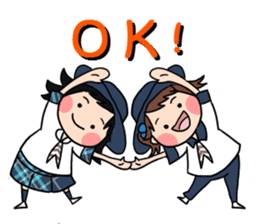 Kokoro & Mirai's Happy Days sticker #1661386