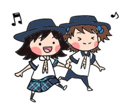 Kokoro & Mirai's Happy Days sticker #1661396
