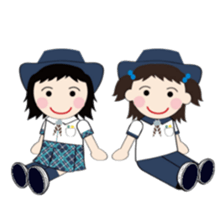 Kokoro & Mirai's Happy Days sticker #1661421