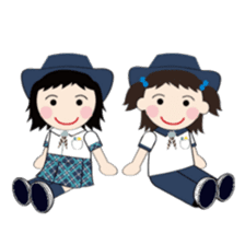 Kokoro & Mirai's Happy Days sticker #1661421