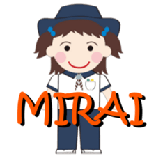 Kokoro & Mirai's Happy Days sticker #1661423