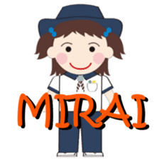 Kokoro & Mirai's Happy Days sticker #1661423