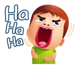 Nerd boy chalala (En) sticker #1662272