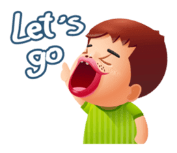 Nerd boy chalala (En) sticker #1662275