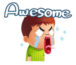 Nerd boy chalala (En) sticker #1662278