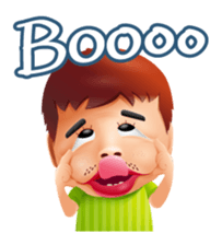 Nerd boy chalala (En) sticker #1662279