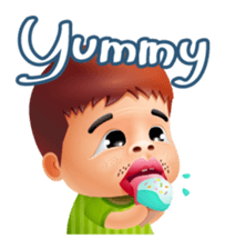 Nerd boy chalala (En) sticker #1662283