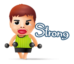 Nerd boy chalala (En) sticker #1662286