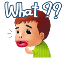 Nerd boy chalala (En) sticker #1662294