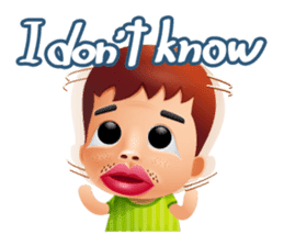 Nerd boy chalala (En) sticker #1662295