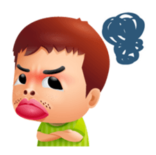 Nerd boy chalala (En) sticker #1662296