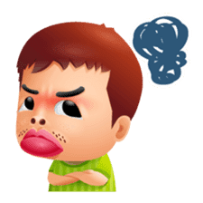 Nerd boy chalala (En) sticker #1662296