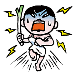 Miss side-part hair / Katsuo Kawai