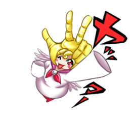 Hand Angel sticker #1663226