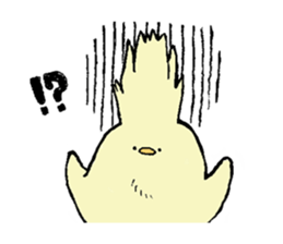 Chubby bird sticker #1663627