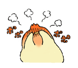 Chubby bird sticker #1663630