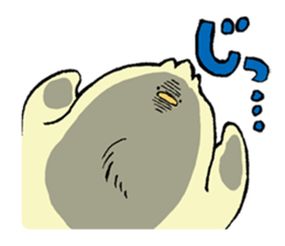 Chubby bird sticker #1663636