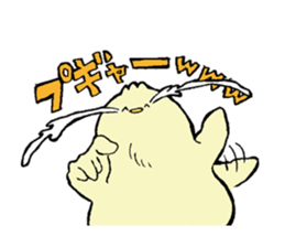 Chubby bird sticker #1663637