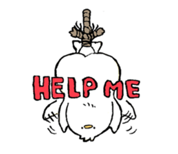 Chubby bird sticker #1663659