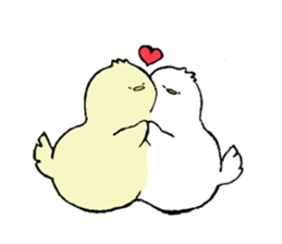Chubby bird sticker #1663661