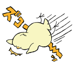 Chubby bird sticker #1663664