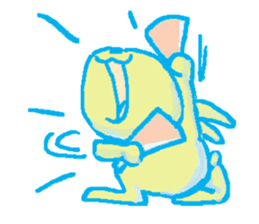 silly rabbit - yo! sticker #1664305