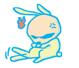 silly rabbit - yo! sticker #1664307