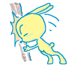 silly rabbit - yo! sticker #1664310