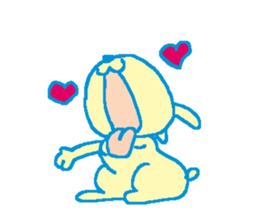 silly rabbit - yo! sticker #1664311