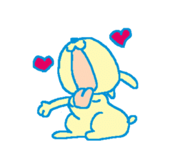 silly rabbit - yo! sticker #1664311