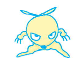 silly rabbit - yo! sticker #1664315