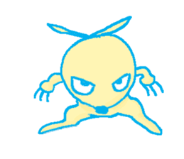 silly rabbit - yo! sticker #1664315