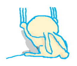 silly rabbit - yo! sticker #1664319