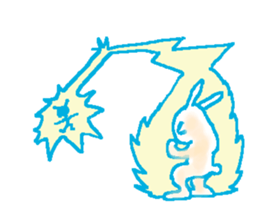 silly rabbit - yo! sticker #1664321