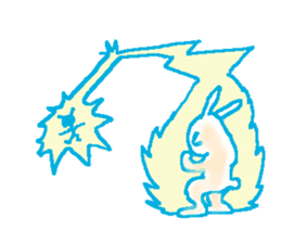 silly rabbit - yo! sticker #1664321