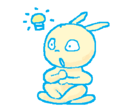 silly rabbit - yo! sticker #1664327
