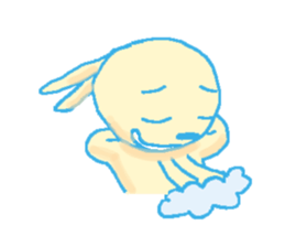 silly rabbit - yo! sticker #1664328