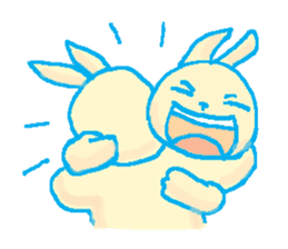 silly rabbit - yo! sticker #1664334