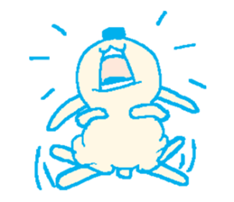 silly rabbit - yo! sticker #1664337
