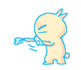 silly rabbit - yo! sticker #1664340