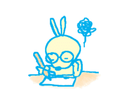 silly rabbit - yo! sticker #1664341