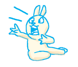 silly rabbit - yo! sticker #1664342