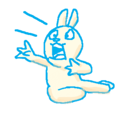 silly rabbit - yo! sticker #1664342