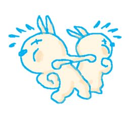 silly rabbit - yo! sticker #1664343