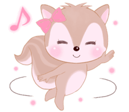 Baby squirrel & chick ~English ver.~ sticker #1664350