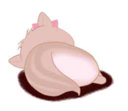 Baby squirrel & chick ~English ver.~ sticker #1664370