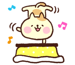 Daily life of kotatsu cat sticker #1664399