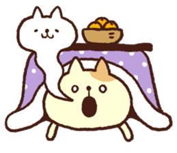 Daily life of kotatsu cat sticker #1664421