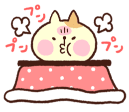 Daily life of kotatsu cat sticker #1664422