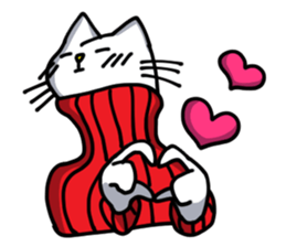 Turtleneck cat sticker #1664526